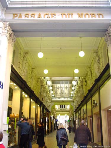 Noord-doorgang BRUSSEL-STAD in BRUSSEL / BELGI 