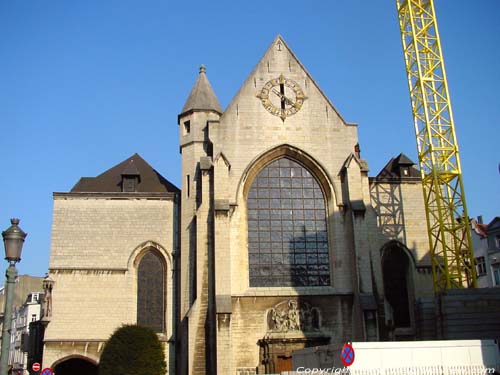 Saint Nicolaschurch BRUSSELS-CITY in BRUSSELS / BELGIUM 