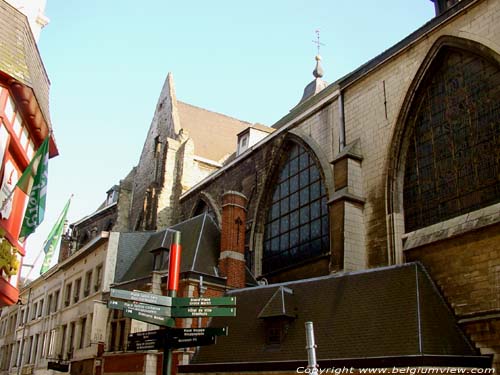 Saint Nicolaschurch BRUSSELS-CITY in BRUSSELS / BELGIUM 