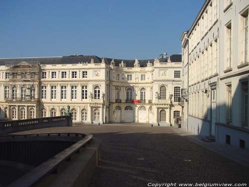 Museumplein BRUSSEL-STAD in BRUSSEL / BELGI 