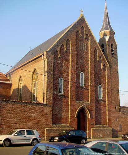 Arme Klaren ROESELARE / BELGI Kerk van het Onze Lieve Vrouw der Engelen klooster