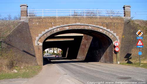 Oude spoorwegbruggen MELLE / BELGI 