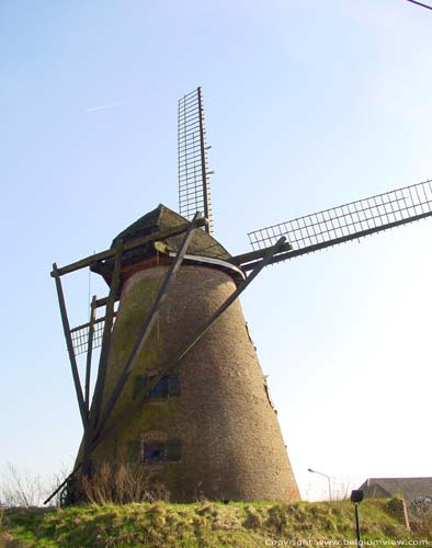 Guillotinemolen of Grote Kucher (Balegem) OOSTERZELE / BELGI 