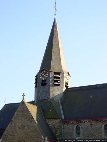 Saint-Christophes church (in Scheldewindeke) OOSTERZELE / BELGIUM 