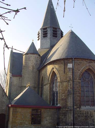 Sint-Kristoffelkerk (te Scheldewindeke) OOSTERZELE / BELGI Koor