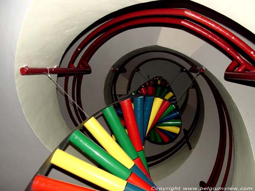 Muse des sciences naturelles BRUXELLES photo L'escalier double n'existe plus