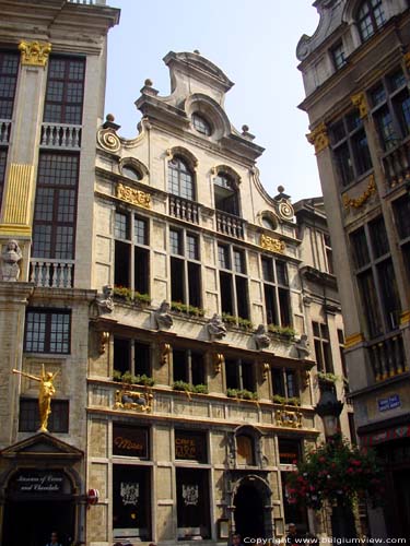 Hatmaker's street - City Square BRUSSELS-CITY in BRUSSELS / BELGIUM 