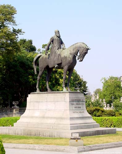 Statue de Léopold II BRUXELLES photo 