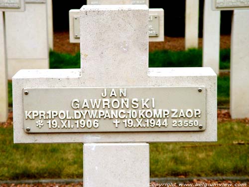 Polish Military cemetery LOMMEL / BELGIUM 