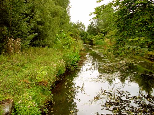 Watermill on Small Nete (White Nete) RETIE / BELGIUM 