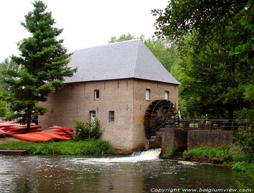 Watermolen op Kleine (Witte) Nete RETIE foto 