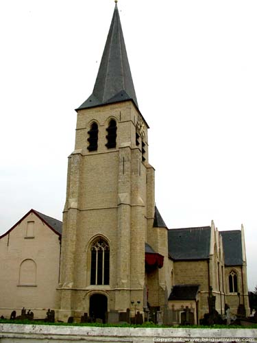 Saint Jean Decapitage glise ( Schellebelle) WICHELEN / BELGIQUE 