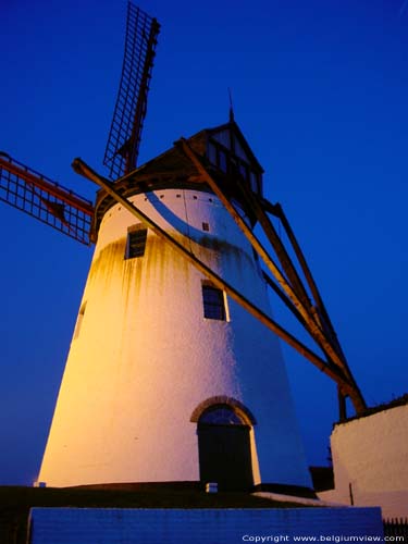 Witte Molen Roksem OUDENBURG / BELGI 