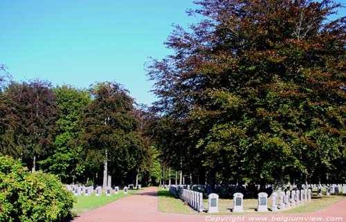 Belgian military graveyard HOUTHULST / BELGIUM 