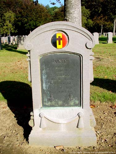 Belgian military graveyard HOUTHULST / BELGIUM 