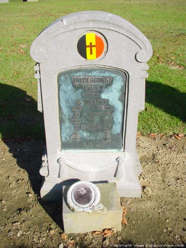 Belgian military graveyard HOUTHULST / BELGIUM 