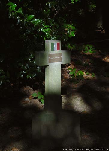 Belgian military graveyard HOUTHULST / BELGIUM 