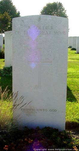 British Military graveyard LANGEMARK-POELKAPELLE in LANGEMARK - POELKAPELLE / BELGIUM 