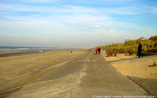 Strand en zee DE PANNE / BELGI 