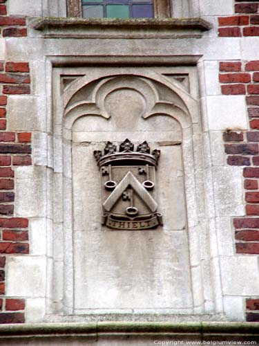 Belfort en halle TIELT / BELGI Wapenschild van Tielt