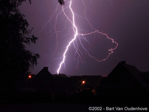 Orage ZOTTEGEM / BELGIQUE 