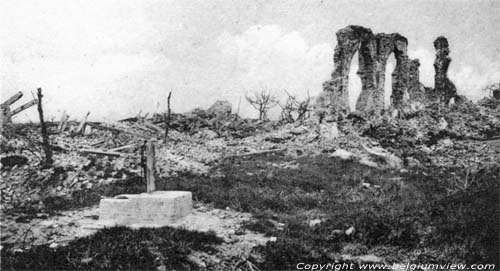 Former Beguinage DIKSMUIDE in DIXMUDE / BELGIUM After the First World War