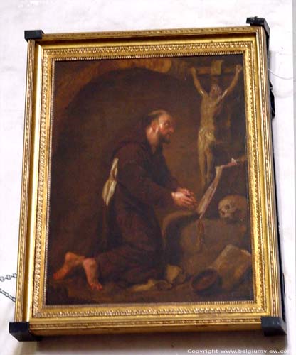 Sint Jan Baptist en Evangelist kerk MECHELEN / BELGI De Heilige Franciscus van Assisi.