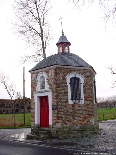 Ter Doest chapel ZEEBRUGGE in BRUGGE / BELGIUM 