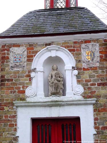 Ter Doest chapel ZEEBRUGGE in BRUGGE / BELGIUM 