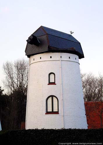 Molen van Siska KNOKKE in KNOKKE-HEIST / BELGI 