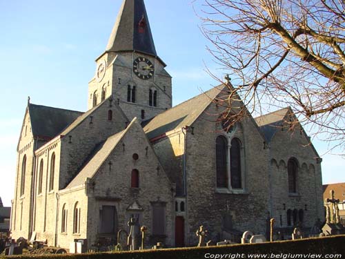 Saint-Peter and Saint Urban's chruch (in Huise) ZINGEM picture