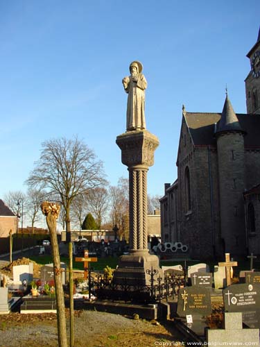 glise Saint-Pierre et Saint-Urbain ( Huise) ZINGEM / BELGIQUE 