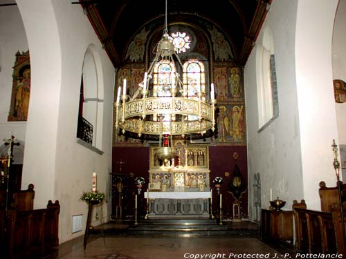 Saint-Peter and Saint Urban's chruch (in Huise) ZINGEM / BELGIUM 