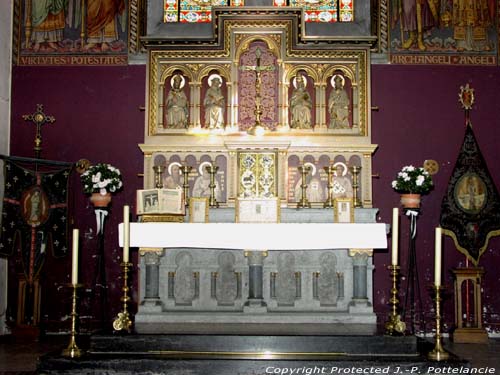 Saint-Peter and Saint Urban's chruch (in Huise) ZINGEM / BELGIUM 