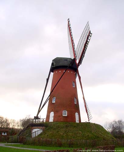 Oude windmolen RANST / BELGI 