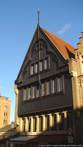 Wooden Fassade 1963  BRUGES / BELGIUM 