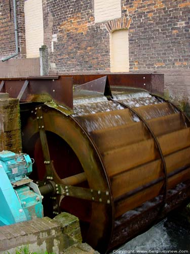 Oude Molen / Molen van 't Centrum OVERIJSE / BELGI Metalen bovenslagrad