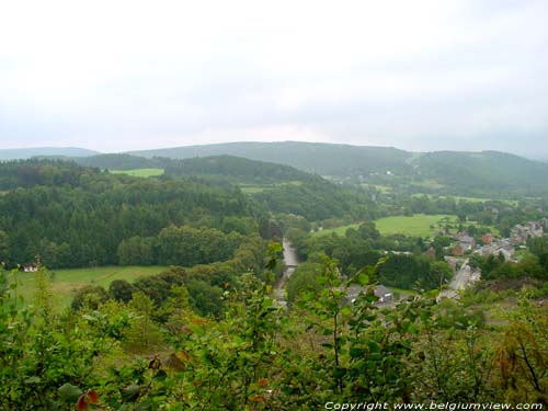 View from close to cave of the 1001 nights HOTTON / BELGIUM 