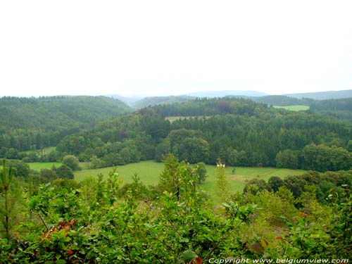 View from close to cave of the 1001 nights HOTTON / BELGIUM 
