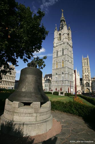 Triomfante klok - niet Klokke Roeland GENT foto Foto door Bart Van Oudenhove