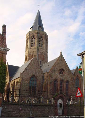 Saint John Baptist church (in Salhille) JABBEKE / BELGIUM 