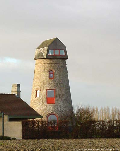 Grote Molen - Molen Verburgh STALHILLE in JABBEKE / BELGI 