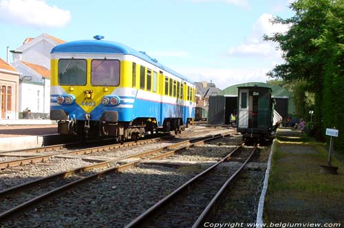 Railway museum MALDEGEM / BELGIUM 