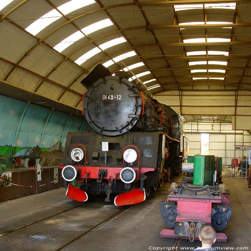 Railway museum MALDEGEM / BELGIUM 