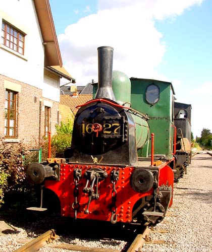 Railway museum MALDEGEM / BELGIUM 