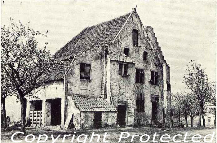 Chteau des Rats - ancienne Priorie de Notre Dame Ten Hove WAARSCHOOT / BELGIQUE Photo nous est envoyé par Bart Batsleer