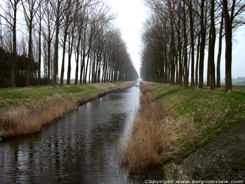 Leopold's channel WATERVLIET in SINT-LAUREINS / BELGIUM 