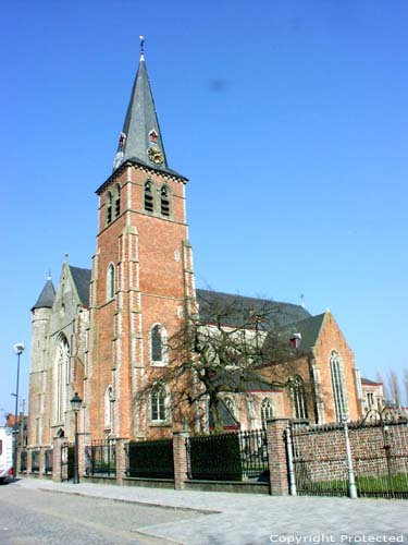 Eglise Notre Dame Assemption ( Watervliet) WATERVLIET  SINT-LAUREINS / BELGIQUE Photo par Jean-Pierre Pottelancie (merci!)