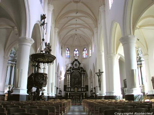 Onze-Lieve-Vrouw-Hemelvaartskerk (te Watervliet) WATERVLIET in SINT-LAUREINS / BELGI Foto door Jean-Pierre Pottelancie (waarvoor dank!)