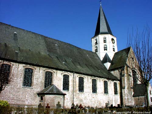 Our Ladies Assomption church (in Bassevelde) BASSEVELDE in ASSENEDE / BELGIUM 